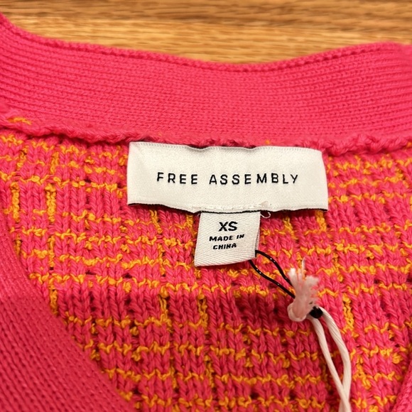 Pink and Orange Knit 2pc Set - Picture 3 of 6